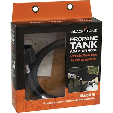 Blackstone Blackstone Rubber Gas Line Hose and Regulator 12 in. L For Blackstone 5471